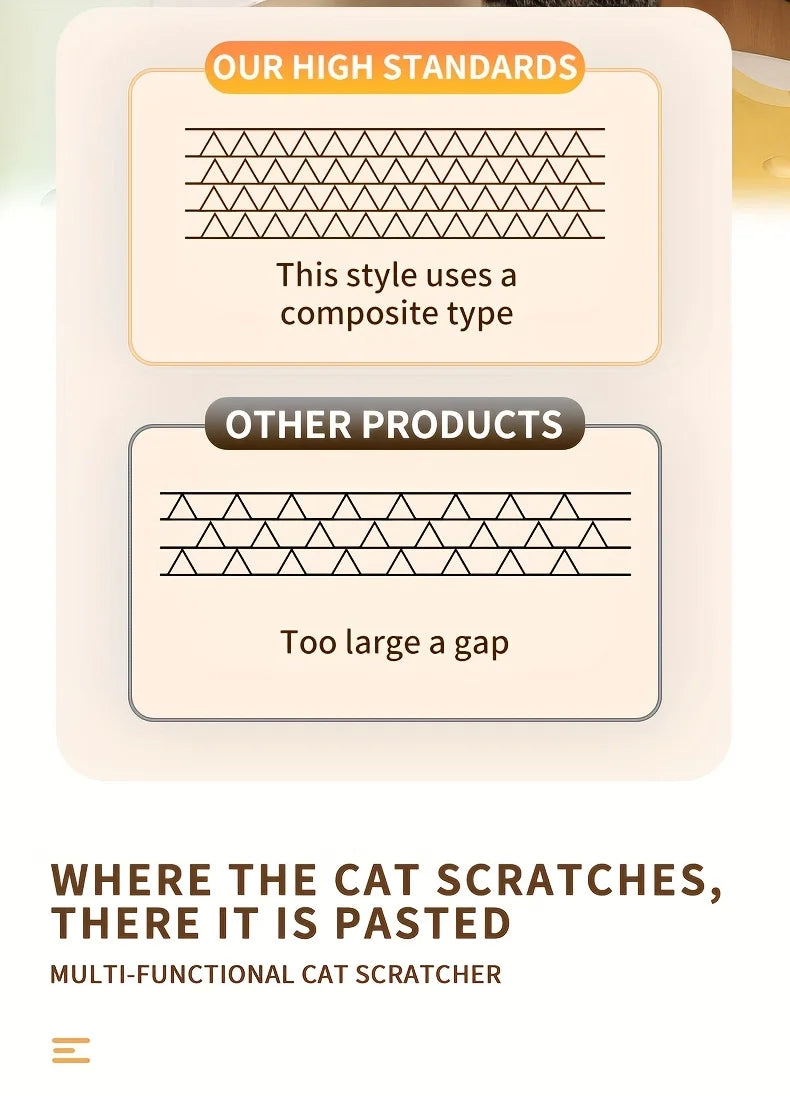 Painting Style Wall Mounted Cat Scratching Mat