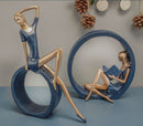 Young Girl Resin Room Accessories For Decoration, ibuyxi.com