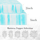 Cooling 2-3 Inch Gel Memory Foam Mattress Topper, iBuyXi.com