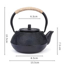 1200ml Large Capacity Black Iron Teapot - view 2