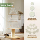 Three Tier Holiday Pine Cat Tree