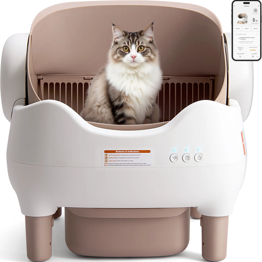 Automatic Self Cleaning Litter Box