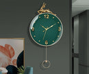 Modern Nordic Creative Wall Clock With Hanging Watch, iBuyXi.com