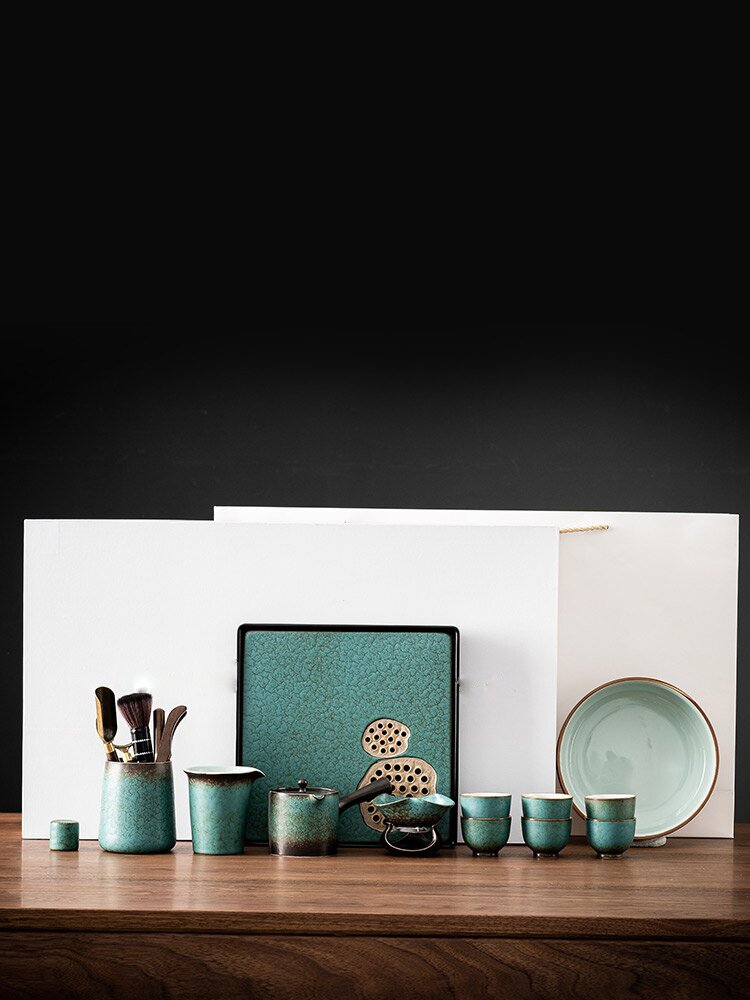 Premium Gift Box Set with Historical Tea Pots ibuyxi.com