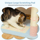 Pastel Flower Cushion Multi-Level Cat Tower