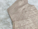 One Shoulder Foiling Print Rayon Bandage Dress, ibuyxi.com