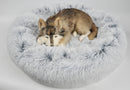 Snowflake White Two Tone - Mr. Peanut's 28" OrthoPlush® Pet Bed