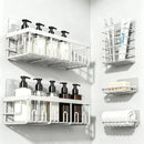 Adhesive Shower Caddy 5-Pack Rustproof Stainless Steel Organizer No Drilling