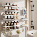 Adhesive Shower Caddy Organizer 6-Pack