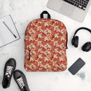Siamese Cat Floral Backpack, iBuyXi.com