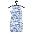 Stork Chinoiserie Bodycon Dress