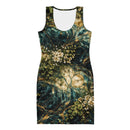 Verdigris Marble Bodycon Dress, iBuyXi.com