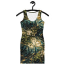 Verdigris Marble Bodycon Dress, iBuyXi.com