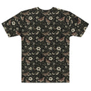 Dark Botanical Men’s Cotton Crew Neck T-Shirt, iBuyXi.com