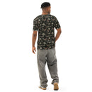 Dark Botanical Men’s Cotton Crew Neck T-Shirt, iBuyXi.com
