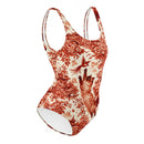 Siamese Cat Floral One-Piece Swimsuit, iBuyXi.com