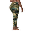 Verdigris Marble Pocket Leggings, iBuyXi.com