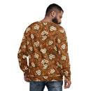 Burnt Umber Daisies Unisex Sweatshirt, iBuyXi.com
