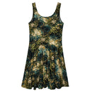 Verdigris Marble Skater Dress, iBuyXi.com