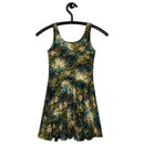 Verdigris Marble Skater Dress, iBuyXi.com