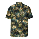 Verdigris Marble Unisex Button Shirt, iBuyXi.com