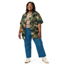 Verdigris Marble Unisex Button Shirt, iBuyXi.com