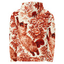 Siamese Cat Floral Unisex Cotton Hoodie, iBuyXi.com