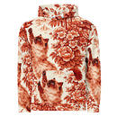 Siamese Cat Floral Unisex Cotton Hoodie, iBuyXi.com
