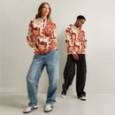Siamese Cat Floral Unisex Cotton Hoodie, iBuyXi.com