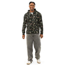 Dark Botanical Unisex Cotton Hoodie