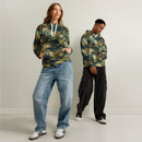 Verdigris Marble Unisex Cotton Hoodie, iBuyXi.com