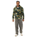 Verdigris Marble Unisex Cotton Hoodie, iBuyXi.com