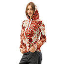 Siamese Cat Floral Unisex Cotton Hoodie, iBuyXi.com