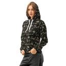 Dark Botanical Unisex Cotton Hoodie