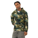 Verdigris Marble Unisex Cotton Hoodie, iBuyXi.com