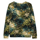 Verdigris Marble Unisex Cotton Sweatshirt, iBuyXi.com
