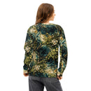 Verdigris Marble Unisex Cotton Sweatshirt, iBuyXi.com