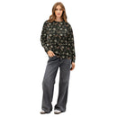 Dark Botanical Unisex Cotton Sweatshirt