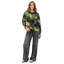 Verdigris Marble Unisex Cotton Sweatshirt, iBuyXi.com