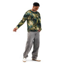 Verdigris Marble Unisex Cotton Sweatshirt, iBuyXi.com