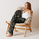 Dark Botanical Women’s Pajama Pants, iBuyXi.com