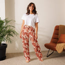 Siamese Cat Floral Women’s Pajama Pants, iBuyXi.com