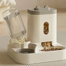 Automatic Pet Food and Water Dispenser Combo