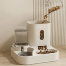 Automatic Pet Food and Water Dispenser Combo