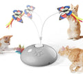 Automatic Spinning Butterfly Cat Teaser