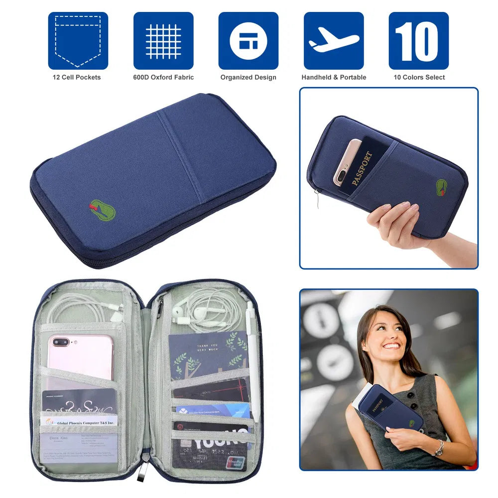 Travel Passport Wallet 12Cells - view 8