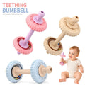 Baby Teething Rattle 3-in-1 Silicone Teether