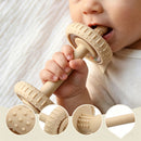 Baby Teething Rattle 3-in-1 Silicone Teether