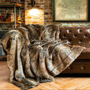 Battilo Luxury Faux Fur Throw Blanket