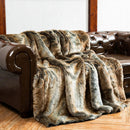 Battilo Luxury Faux Fur Throw Blanket